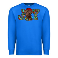 True Royal labrador retriever christmas joy Premium Sweatshirt - RanaPortraitStore
