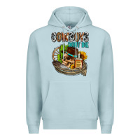 Blue Mist cowboys don't die Premium Hoodie - AdoDesignShop