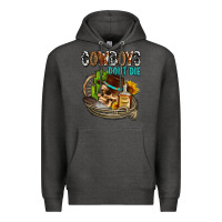 Charcoal Heather cowboys don't die Premium Hoodie - AdoDesignShop