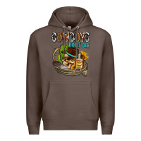 Coffee cowboys don't die Premium Hoodie - AdoDesignShop