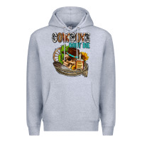 Heather Grey cowboys don't die Premium Hoodie - AdoDesignShop