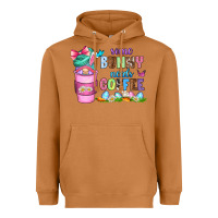 Meerkat some bunny needs coffee with gnomes Heavyweight Hoodie - Zillion Design Studio