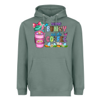 Sage some bunny needs coffee with gnomes Heavyweight Hoodie - Zillion Design Studio