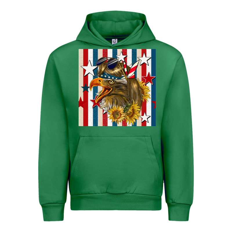 Mullet Eagle Seamless Pattern Urban Hoodie by BundleAndBundleShop | Teevron