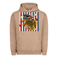 Pigment Burro mullet eagle seamless pattern Urban Hoodie - BundleAndBundleShop