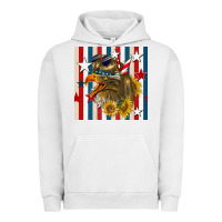 Pigment Lunar Rock mullet eagle seamless pattern Urban Hoodie - BundleAndBundleShop