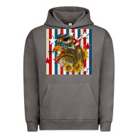 Pigment Tornado mullet eagle seamless pattern Urban Hoodie - BundleAndBundleShop