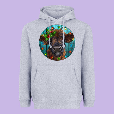 Heavyweight Hoodie Calf Christmas