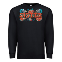 Black sister American football Premium Sweatshirt - Zillion Design Studio