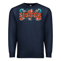 Navy sister American football Premium Sweatshirt - Zillion Design Studio