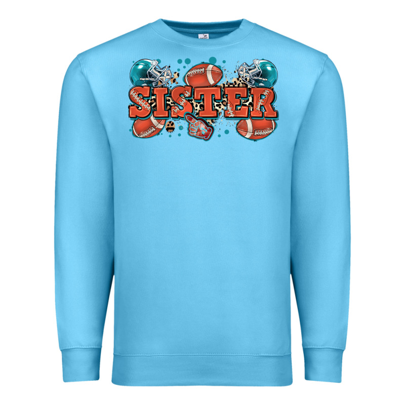 Sister American Football Premium Sweatshirt by Zillion Design Studio | Teevron