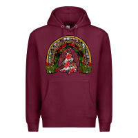 Burgundy trees rainbow Premium Hoodie - JahusDesignShop