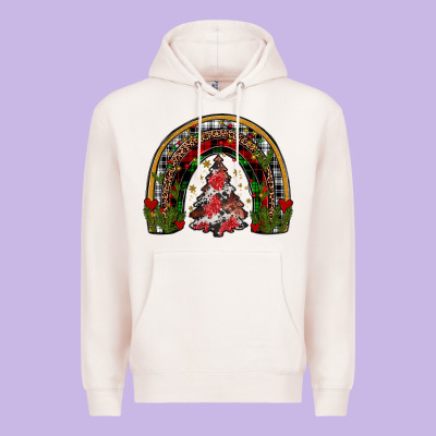 Trees Rainbow Premium Hoodie Designed By Jahusdesignshop