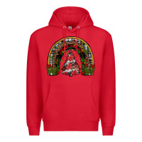 Red trees rainbow Premium Hoodie - JahusDesignShop