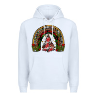 White trees rainbow Premium Hoodie - JahusDesignShop