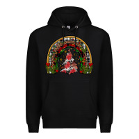 Black trees rainbow Premium Hoodie - JahusDesignShop