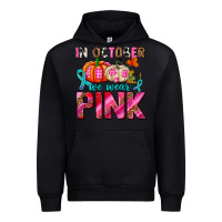Black in october we wear pink with pumpkins Urban Hoodie - AdoDesignShop