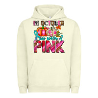 Pigment Pistachio in october we wear pink with pumpkins Urban Hoodie - AdoDesignShop