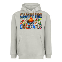 Moon Dust campfire and cocktails Heavyweight Hoodie - texasbilliewilder
