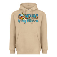 Mushroom camping is my kitchen with wine Heavyweight Hoodie - texasbilliewilder