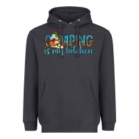 Smoke camping is my kitchen with wine Heavyweight Hoodie - texasbilliewilder