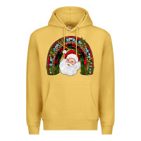 Antique Gold santa rainbow Premium Hoodie - JahusDesignShop
