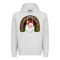 Dove Grey santa rainbow Premium Hoodie - JahusDesignShop