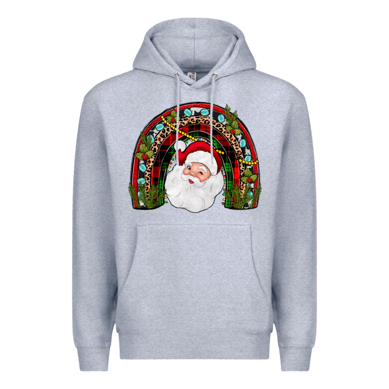 Santa Rainbow Premium Hoodie by JahusDesignShop | Teevron