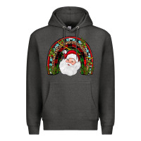 Charcoal Heather santa rainbow Premium Hoodie - JahusDesignShop