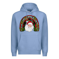 Colony Blue santa rainbow Premium Hoodie - JahusDesignShop