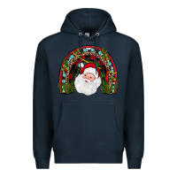 Navy santa rainbow Premium Hoodie - JahusDesignShop