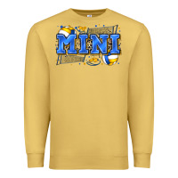 Antique Gold mini volleyball Premium Sweatshirt - Zillion Design Studio