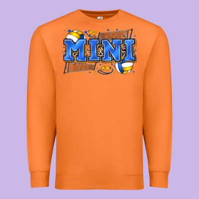 Mini Volleyball Premium Sweatshirt Designed By Zillion Design Studio