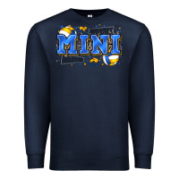 Navy mini volleyball Premium Sweatshirt - Zillion Design Studio