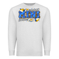 Oatmeal Heather mini volleyball Premium Sweatshirt - Zillion Design Studio