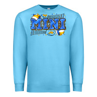 Ocean Blue mini volleyball Premium Sweatshirt - Zillion Design Studio