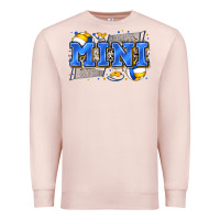 Pale Pink mini volleyball Premium Sweatshirt - Zillion Design Studio