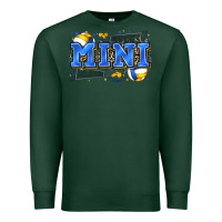 Sports Green mini volleyball Premium Sweatshirt - Zillion Design Studio