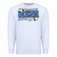 White mini volleyball Premium Sweatshirt - Zillion Design Studio