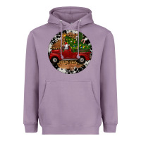 Lavender Farm Truck Christmas Heavyweight Hoodie - RanaPortraitStore