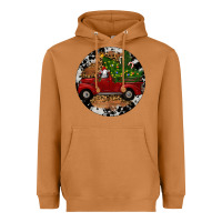 Meerkat Farm Truck Christmas Heavyweight Hoodie - RanaPortraitStore