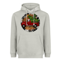 Moon Dust Farm Truck Christmas Heavyweight Hoodie - RanaPortraitStore