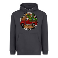 Smoke Farm Truck Christmas Heavyweight Hoodie - RanaPortraitStore
