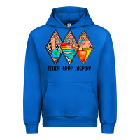 Cobalt teach love inspire Urban Hoodie - JahusDesignShop