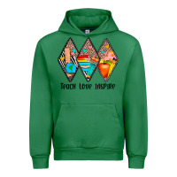 Emerald teach love inspire Urban Hoodie - JahusDesignShop