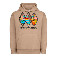 Pigment Burro teach love inspire Urban Hoodie - JahusDesignShop