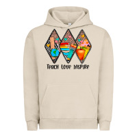 Pigment French Oak teach love inspire Urban Hoodie - JahusDesignShop