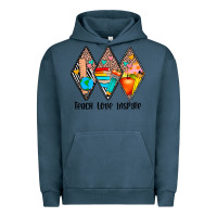 Pigment Midnight Navy teach love inspire Urban Hoodie - JahusDesignShop