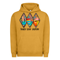 Pigment Peanut Butter teach love inspire Urban Hoodie - JahusDesignShop