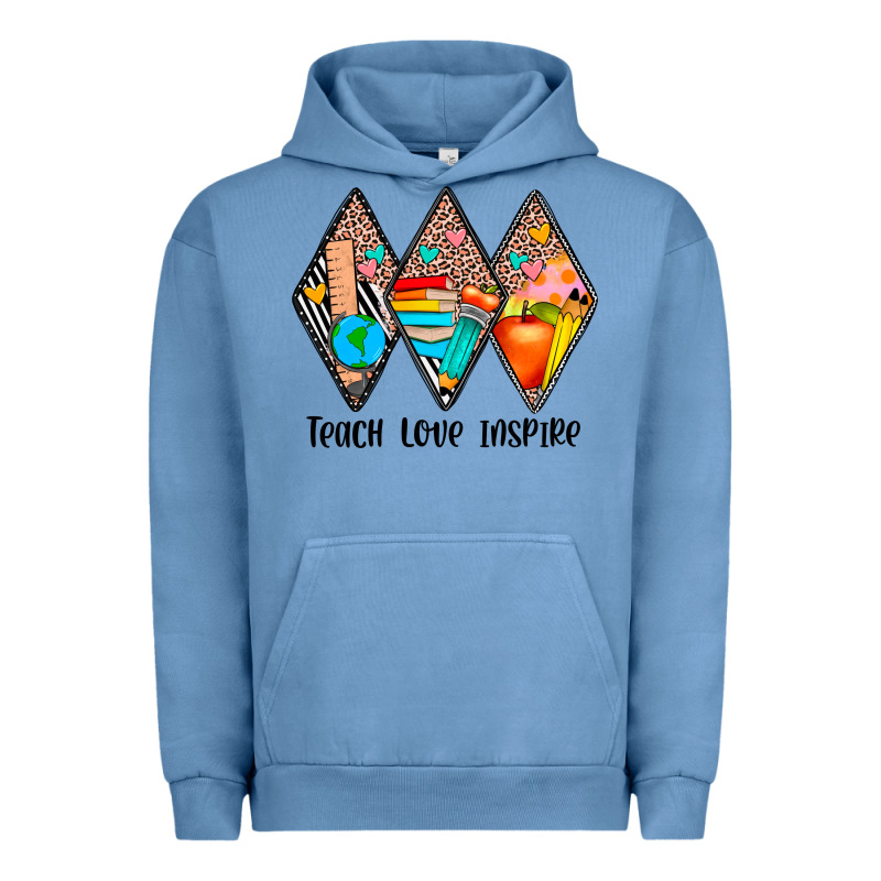 Teach Love Inspire Urban Hoodie by JahusDesignShop | Teevron